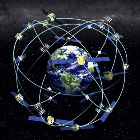 Resultado de imagen de orbitas de los satelites gps