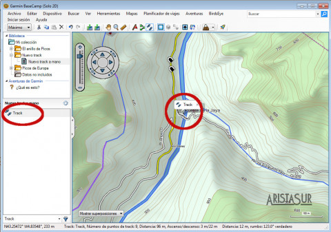 Nuevo track a mano en Basecamp Nuevo track a mano en Basecamp