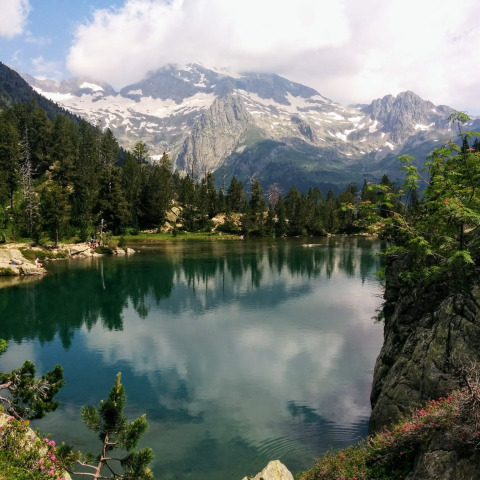 Ibón de Escarpinosa en el valle de Estós y Benasque