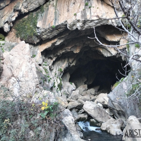 Entrada a la cueva del gato
