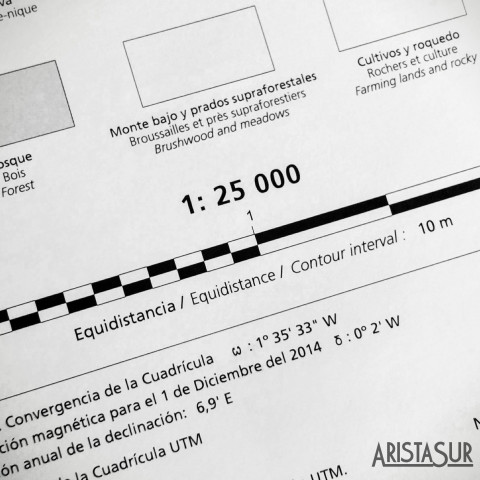 Escala en los mapas topográficos