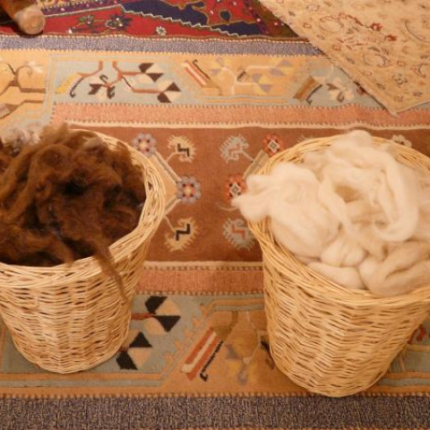 Fibras de lana