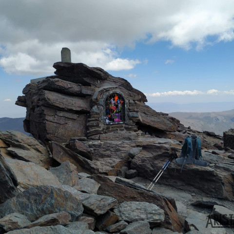 Sierra Nevada: Mulhacén desde las Posiciones del Veleta y Hoya de la Mora 