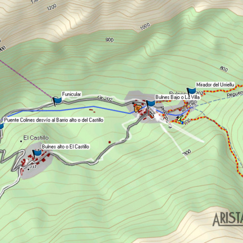 Track GPS sobre mapa 