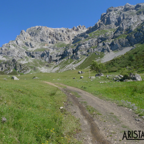 Vega de Llos en los Picos de Europa
