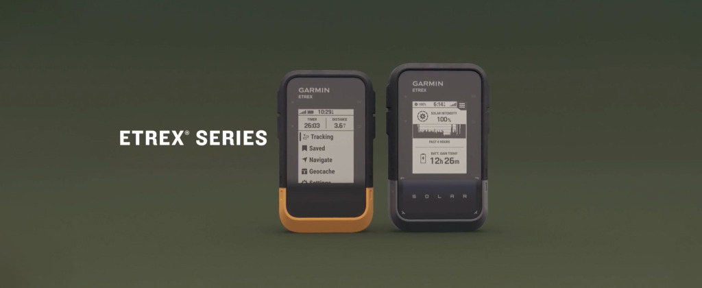 Garmin eTrex SE y eTrex Solar (imagen de Garmin.com) Garmin eTrex SE y eTrex Solar (imagen de Garmin.com)