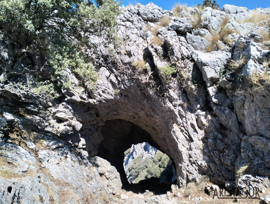 Túnel del Coargazal en la Sierra de Grazalema