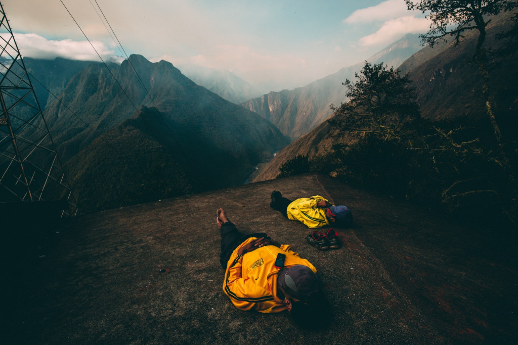 dormir en montaña