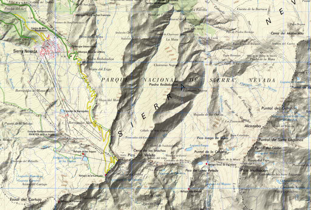 Información y simbología en los mapas topográficos (IGN CC-BY-4.0)