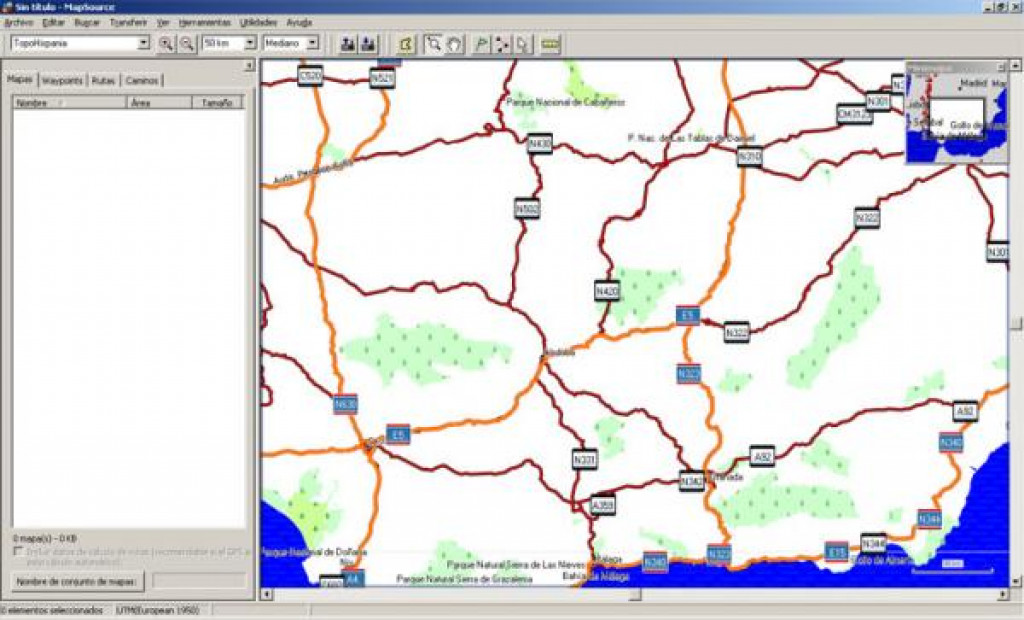 Mapsource cargar mapas