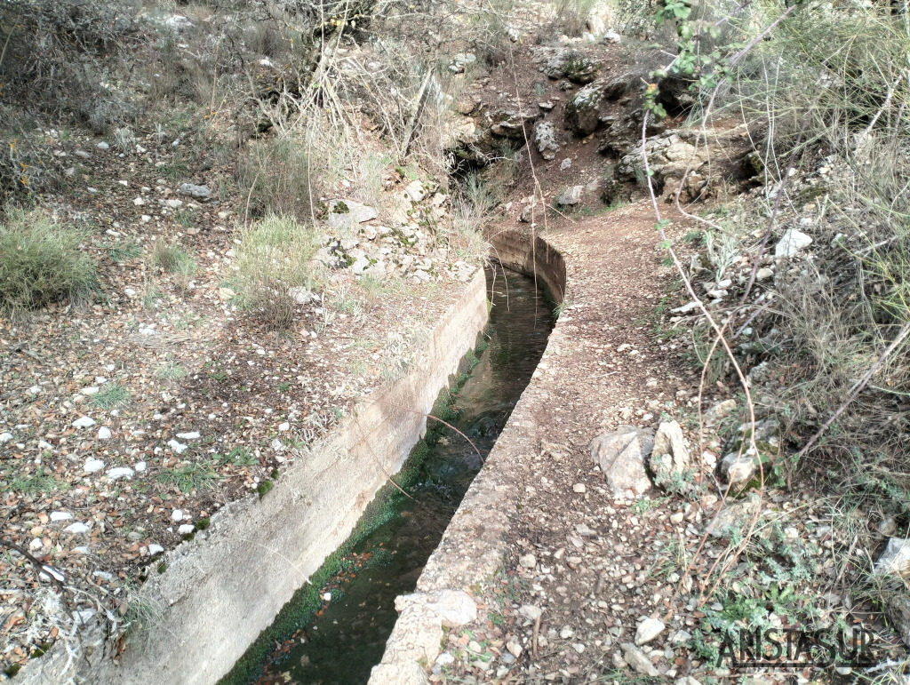 Acequia de Fardes en Prado Negro (Sierra de Huétor)