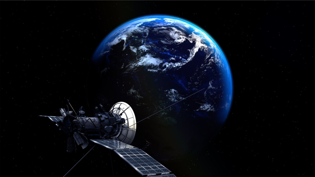 Satélite en órbita sobre la Tierra (Imagen de PIRO enPixabay.com)