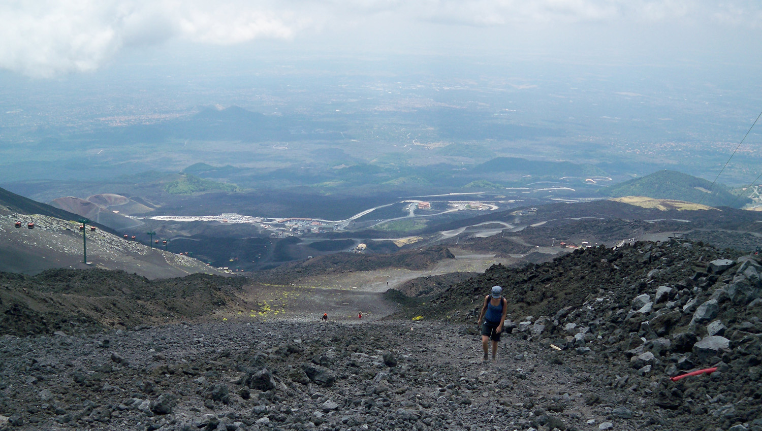 Etna - Subida desde el Refugio Sapienza