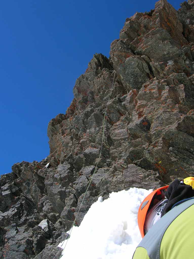 Escalada final norte del Veleta