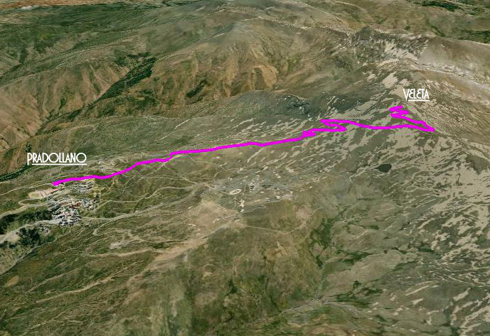 Ruta Veleta 3D