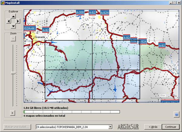 Seleccionar mapa