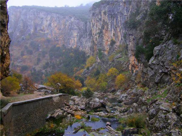 Cascada de Linarejos en la Cerrada del Utrero