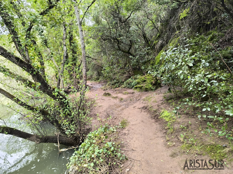 Sendero junto al río Guadiato 