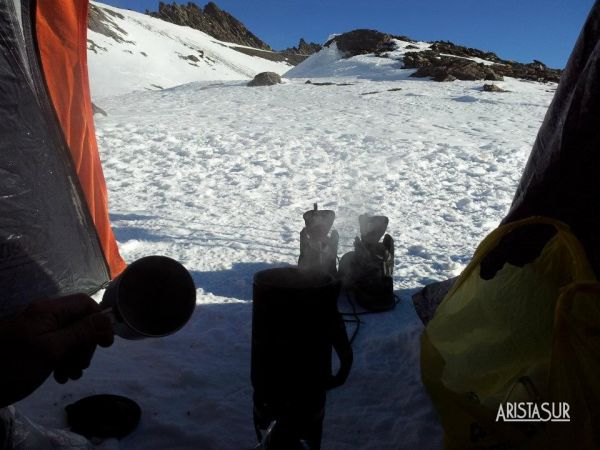 Derritiendo nieve