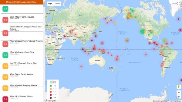 Earthquake Map