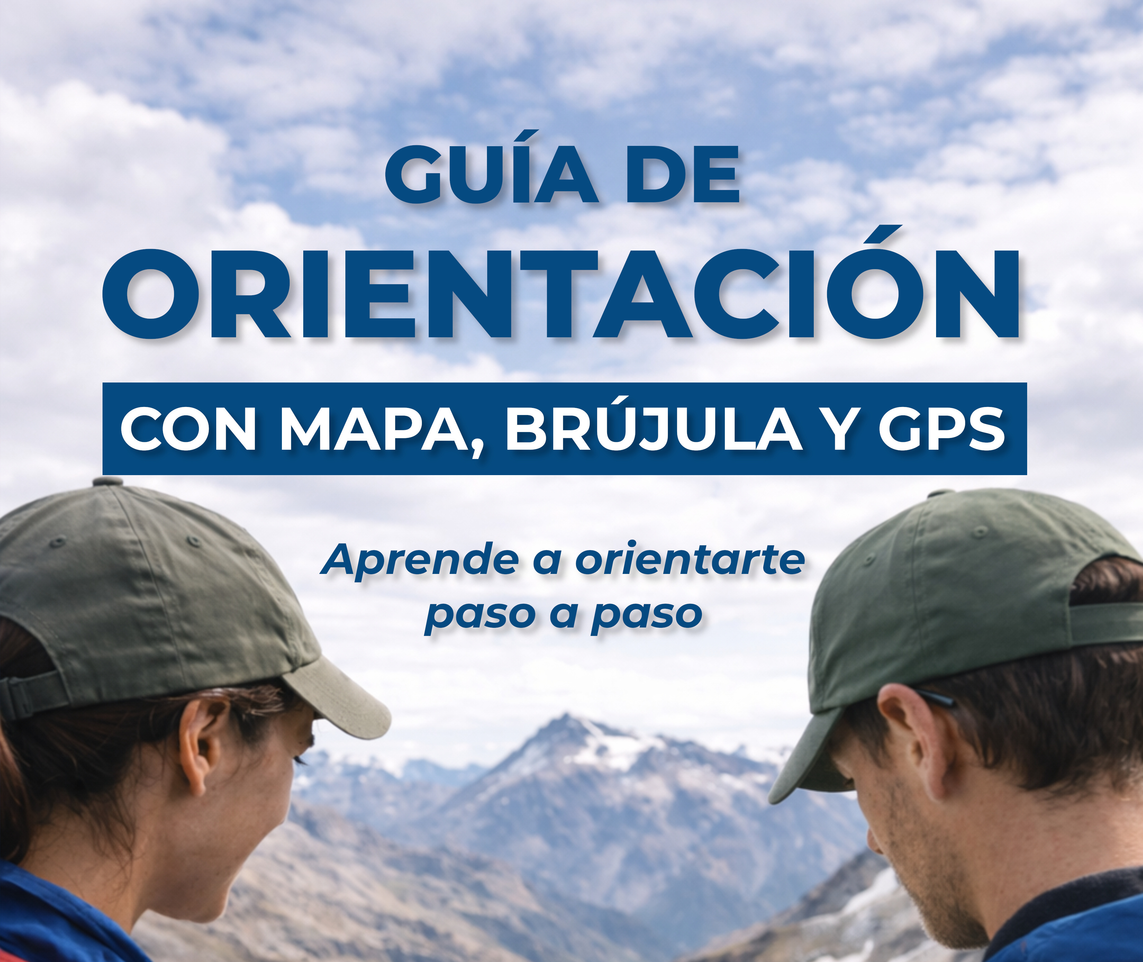 Guía de orientación con mapa, brújula y GPS (Libro)