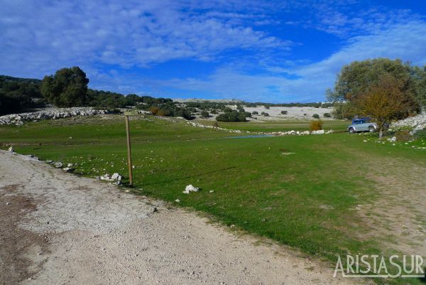 Fin de la pista de la Nava