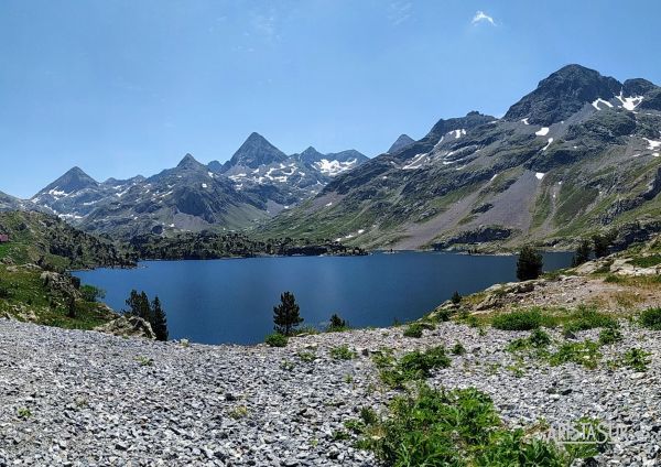 Ibón de Respomuso desde la presa