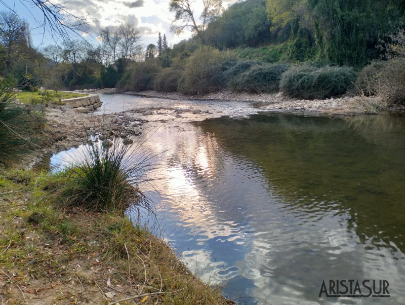 Río Guadiaro junto a estación Jimera de Líbar