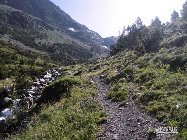 Adentrándonos en el Barranco de Peña Blanca