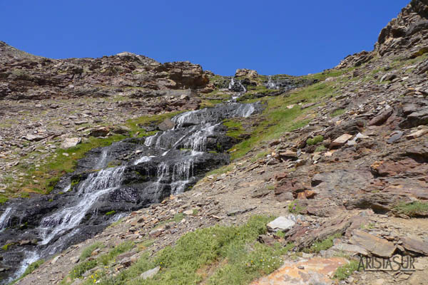 Camino de subida por las Chorreras Negras