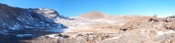 Panorámica de Siete Lagunas