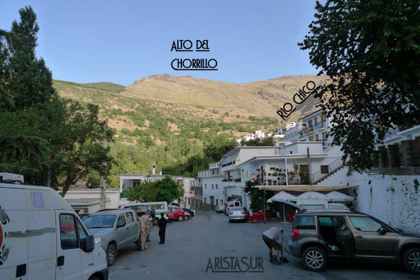 Vistas de la subida hasta el Alto del Chorrillo